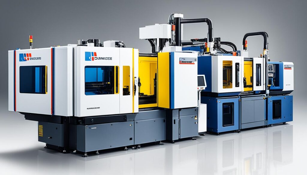 injection molding machine types