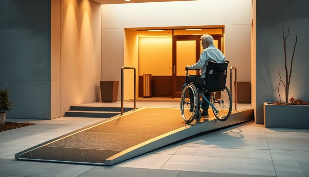 無障礙斜坡板與輔具整合：輪椅與助行器搭配建議