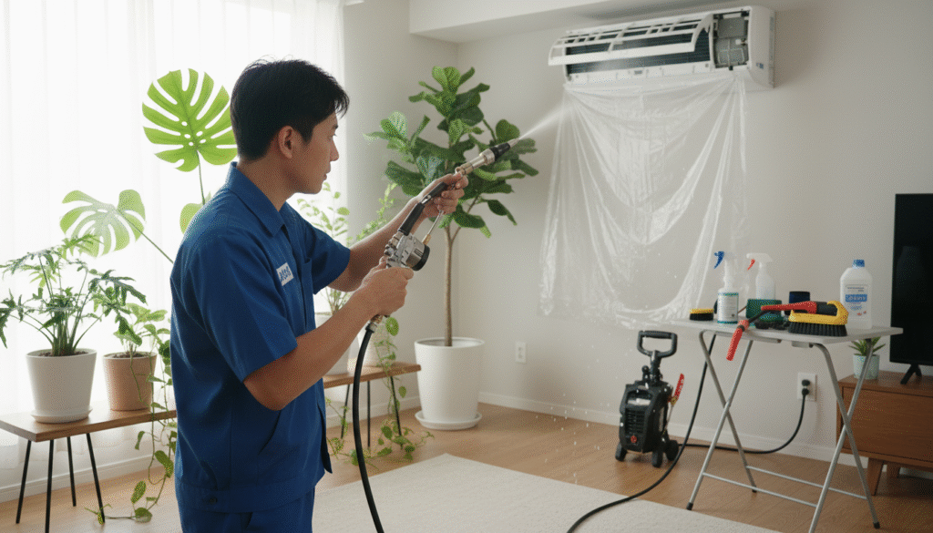 冷氣清洗與室內綠植栽佈置如何互相配合？兼顧美觀與洗冷氣效益