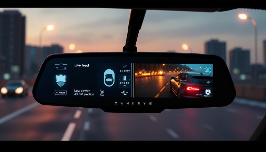 電子後視鏡 的智慧停車監控模式，在熄火鎖車後如何依靠低功耗降壓線維持全天候防護？